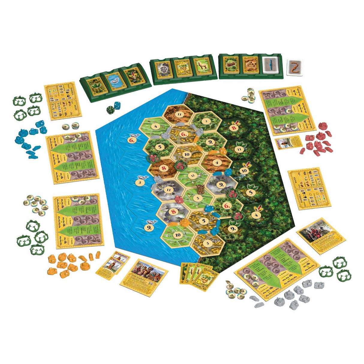 999Games Catan A ascensão do jogo de tabuleiro do Inca