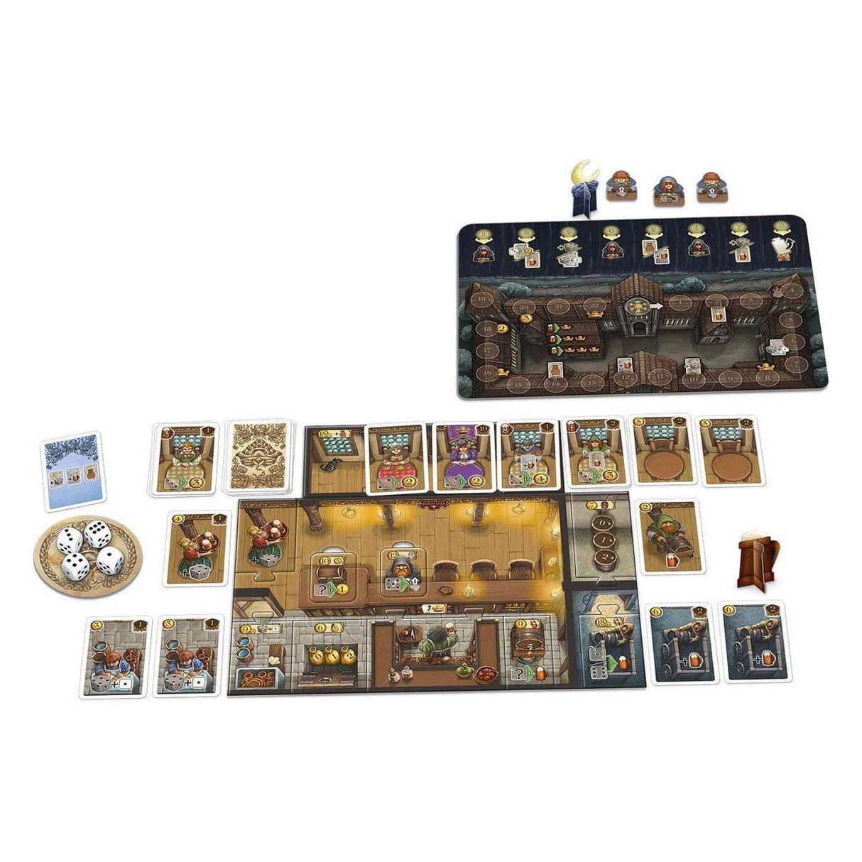 999Games 999 Games The Tavernen of the old city of board game