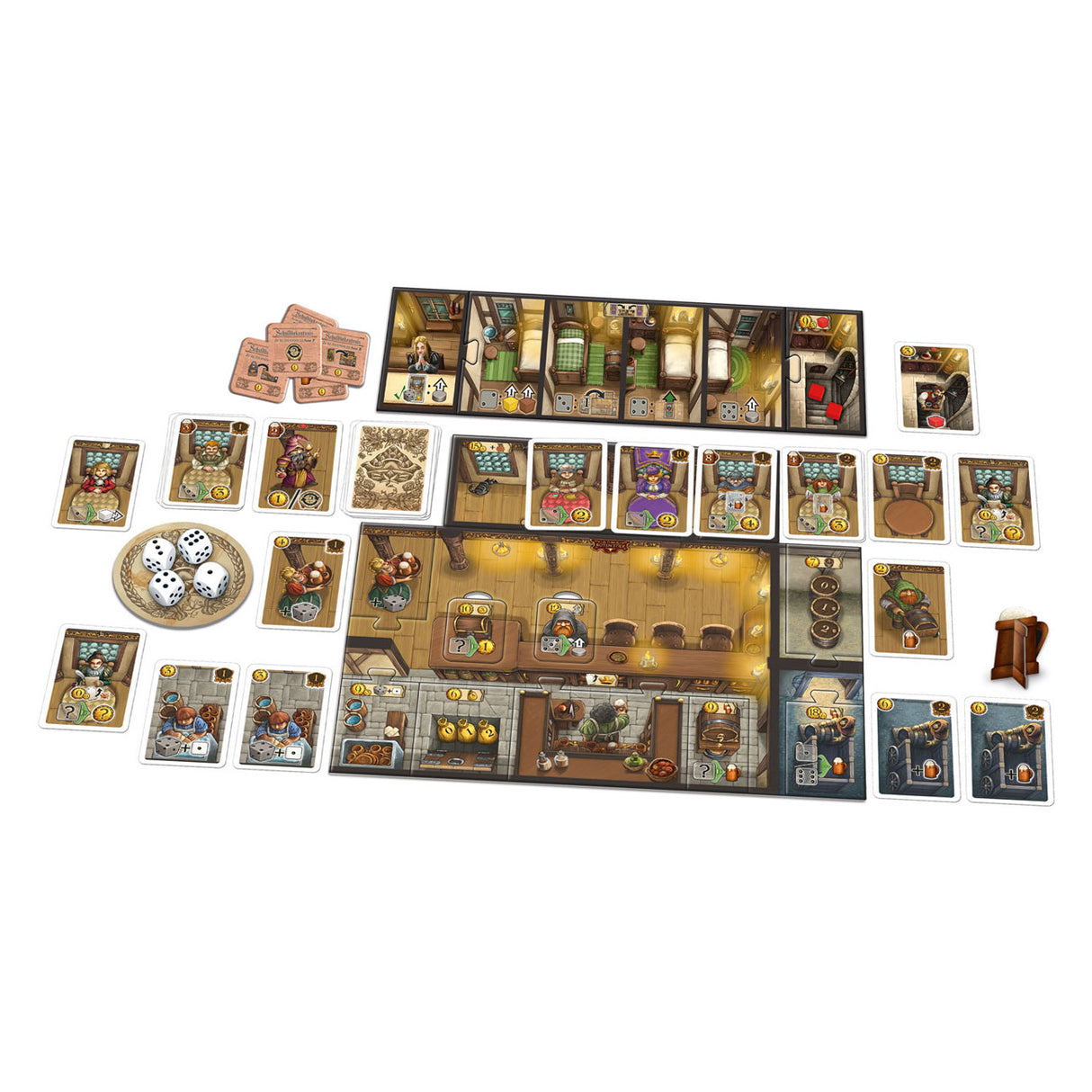 999Games 999 Igre Tavernen Old City Expansion: Soba za najem! družabna igra
