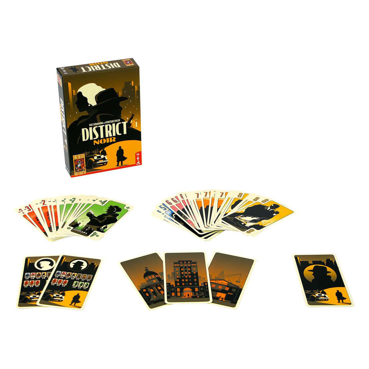 999Games District Noir - Kaart Spill