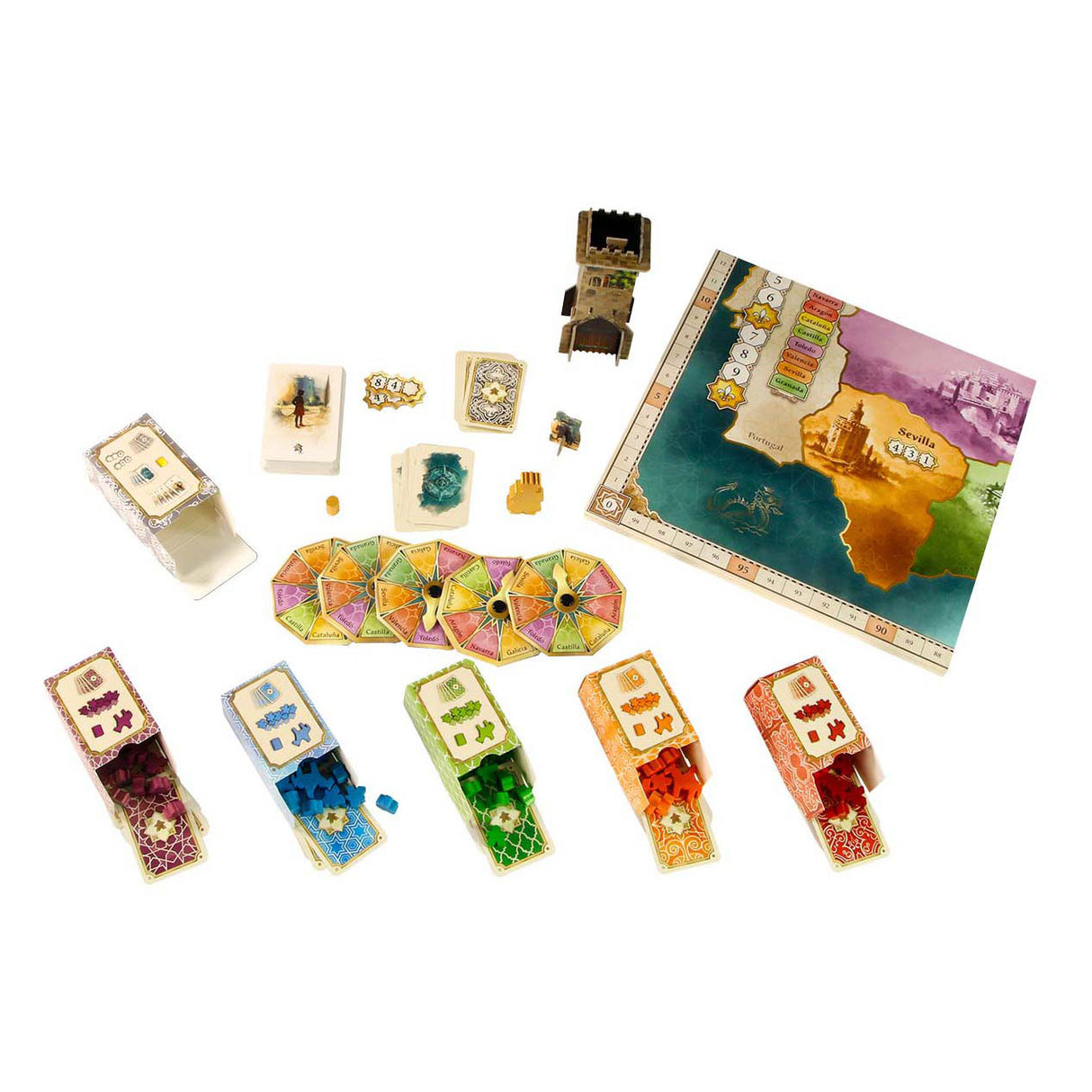999 partite 999 partite El Grande Board Game