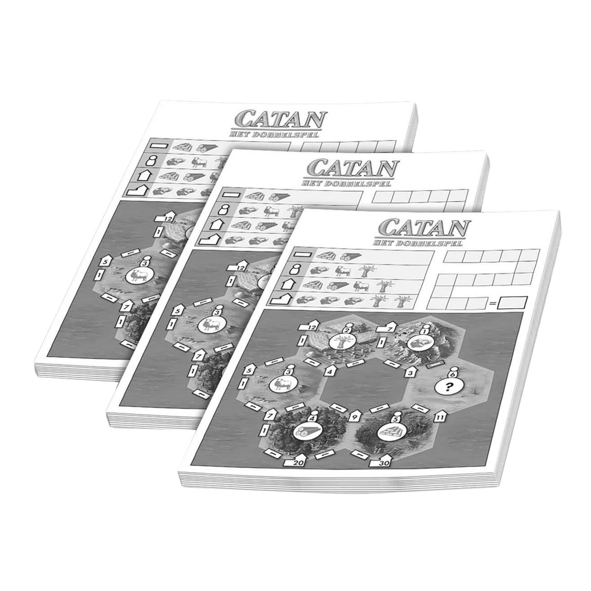 999 JUEGOS 999 JUEGOS PORTORTBLOKKEN CATAN: HET DICE Game, 3st.