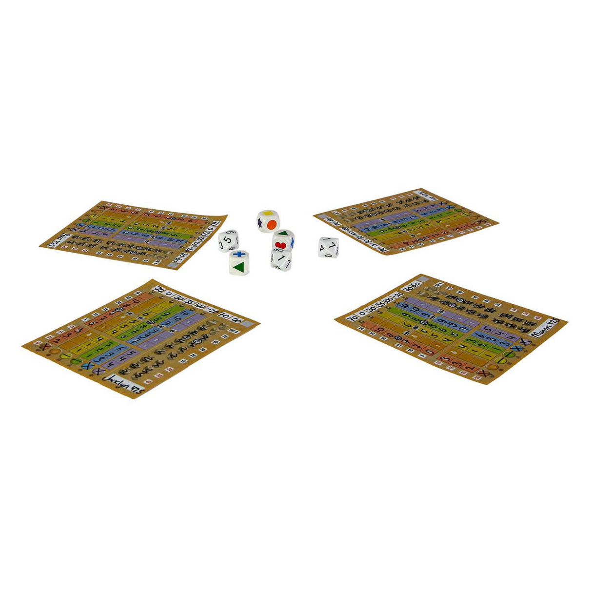 999Games 999 gier Zaginiono miasta: Roll Write Dice Game