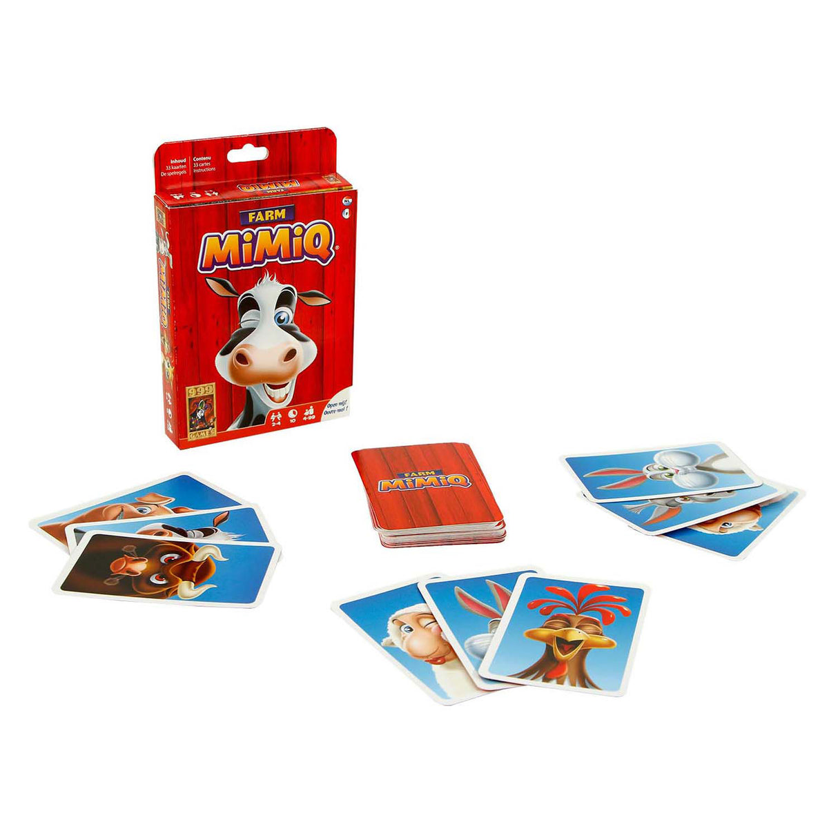 999Games 999 Igre Mimiq Farm Card Game