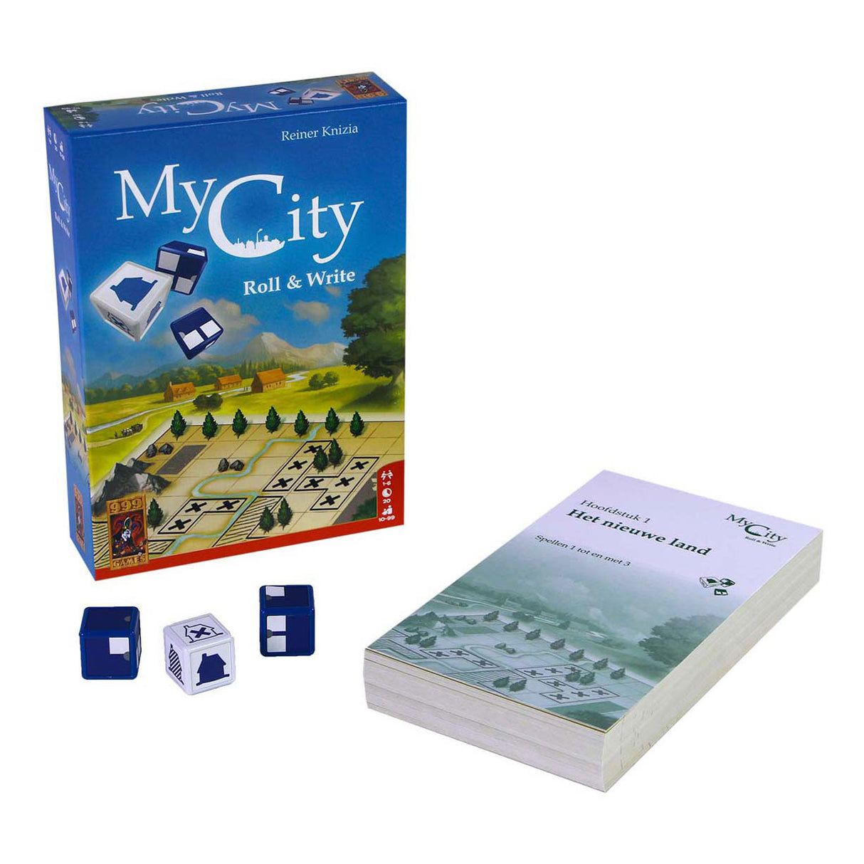 999GAMES 999 giochi My City Roll Write Dice Game