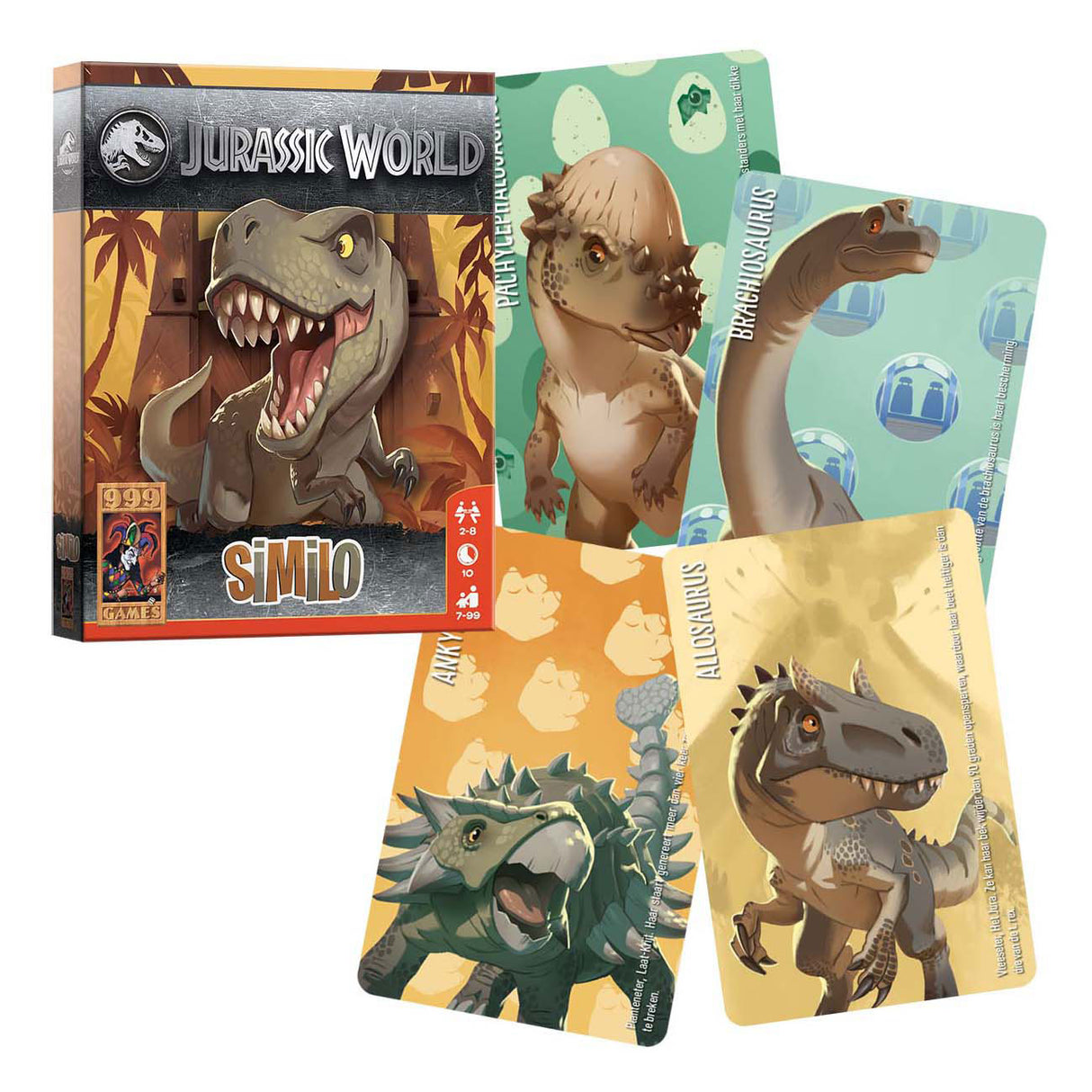 999games 999 games similo: jurassic world kaartspel