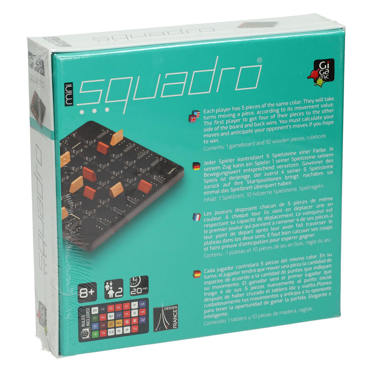999games 999 games squadro mini - breinbreker