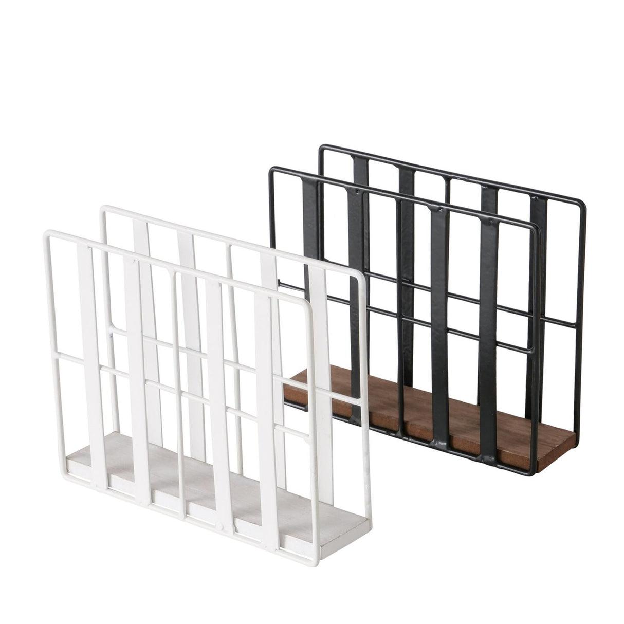 Boltze home servethouder staand hout metaal h15cm