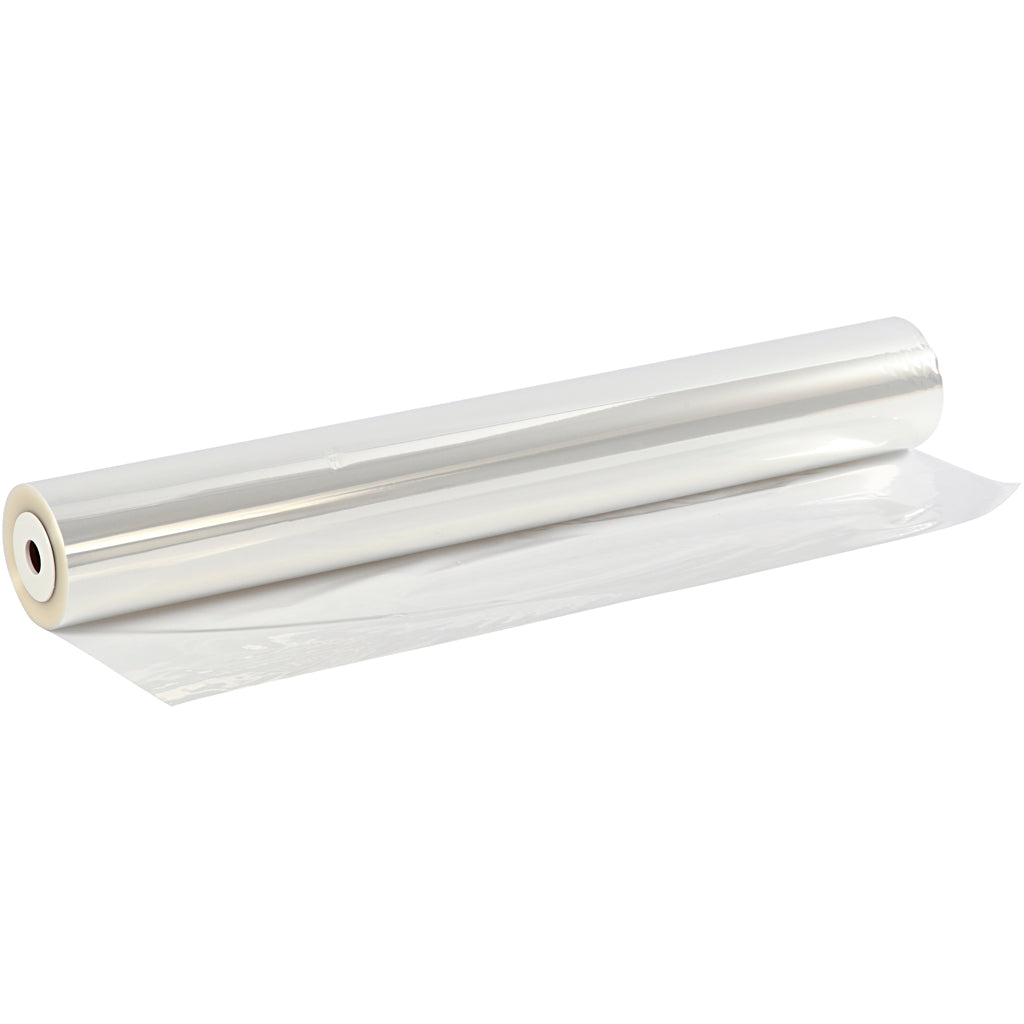 Creativ company cellophane, b: 70 cm,dikte 25 my, 200 m 1 rol