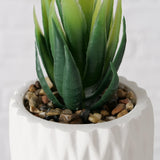 Boltze home kunstplant vetplant in pot wit h15cm