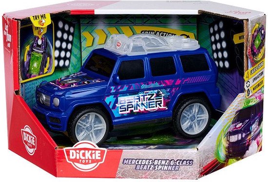 Dickie Mercedes-Benz G-Class Beat Spinner Car