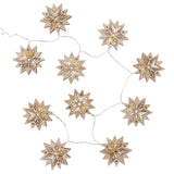 Boltze home lichtketting led met 10 houten sterren