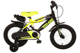 Volare Sportivo Children's Bike Boys 14 inch Neon Geel Black Two hand brakes 95% assembled