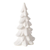 Boltze home deco kerstboom cristo steen h20cm wit