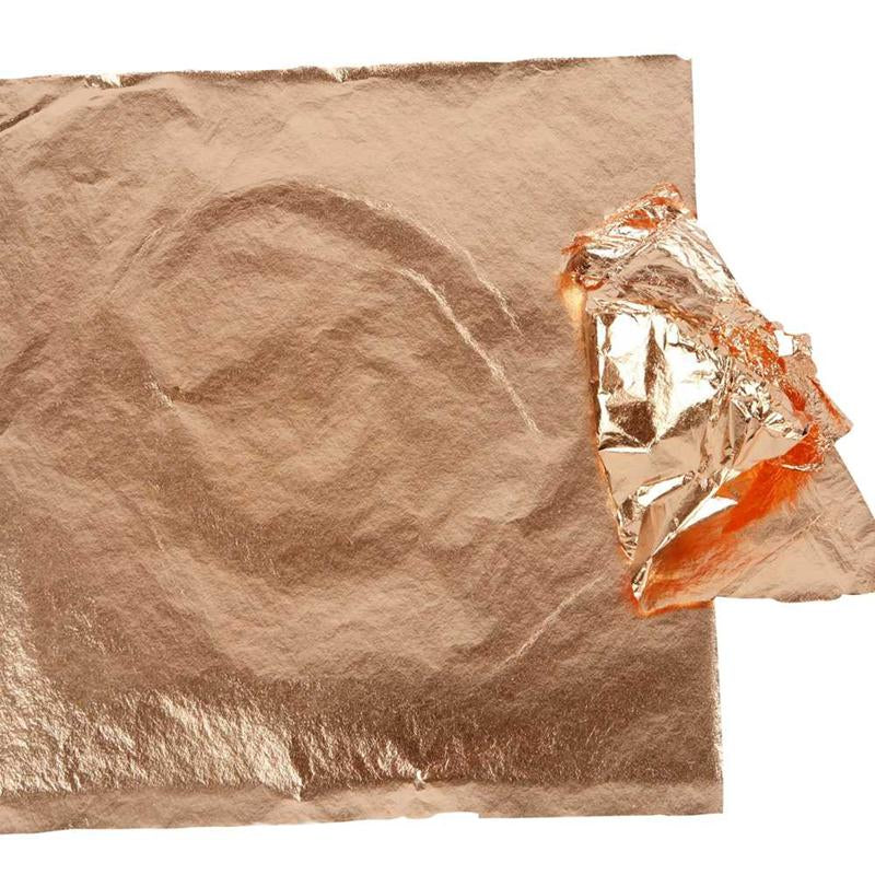 Creativ company imitation metal leaf, sheet 16x16 cm, copper, 0.625 m2, 25 sheets 1 box