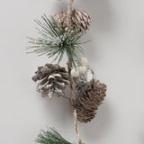 Boltze home guirlande met dennenappels l120cm