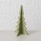 Boltze home beeld kerstboom 3 delig groen