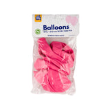 Balónky 10 ks baby růžové