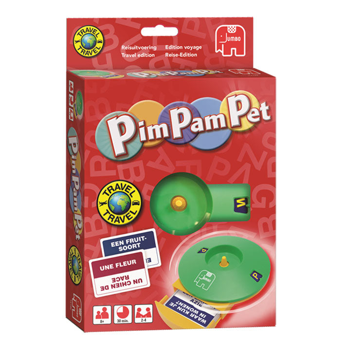 Jumbo Pim Pam Pet Travel Edition Kids Game