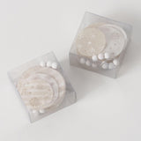 Boltze home capiz guirlande snowflake l180cm