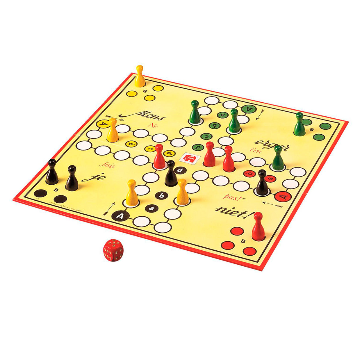 Jumbo Man Älä ärsytä sinua Alkuperäinen lautapeli