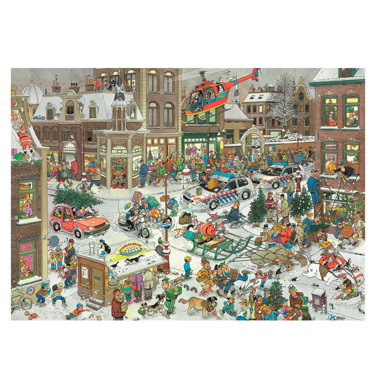 Jan Van Haasterren Legpuzzle - Vánoce, 1000st.