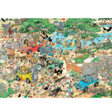Jumbo Jan Van Haasteren Pluzzle - 2in1 Safari Stuerm, 1000st.