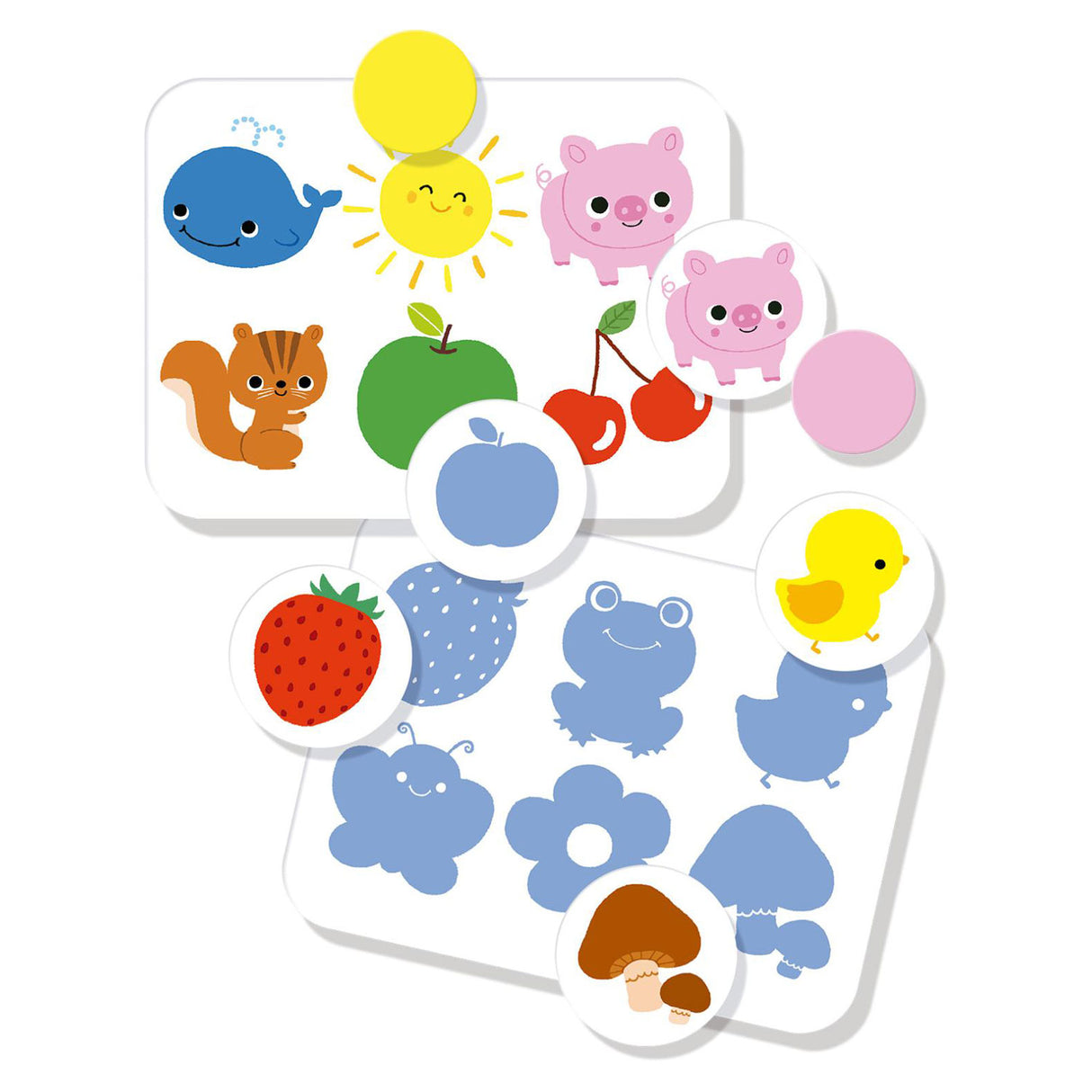 Jumbo Ich lerne, Bildungsspiel zu formen und zu färben