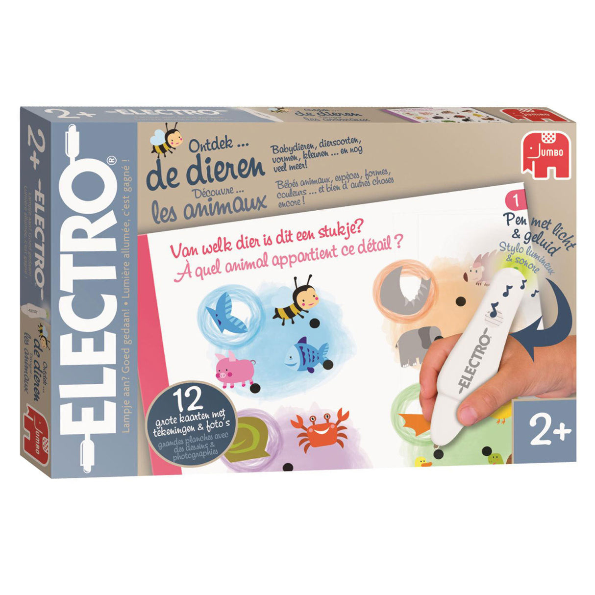 Jumbo Electro Wonderpen Objevte vzdělávací hru zvířat