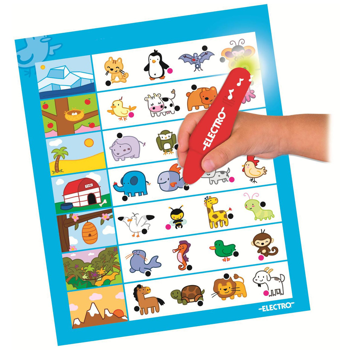 Jumbo Electro WonderPen Dierpret Educational Game