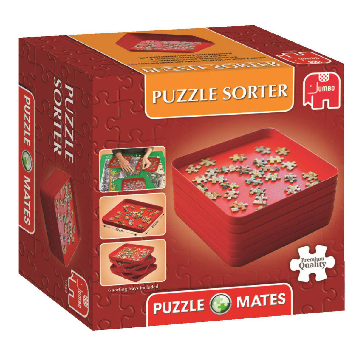 Jumbo -Puzzlematten - Puzzelorterer