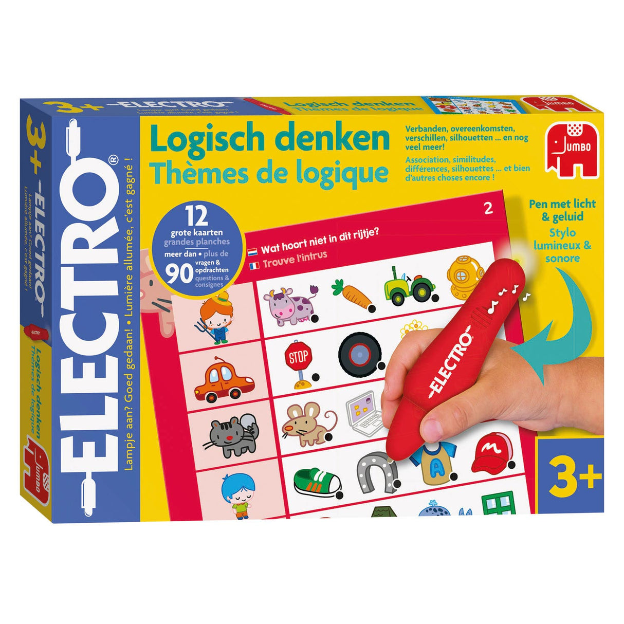 Jumbo electro wonderpen logical thinking educational game
