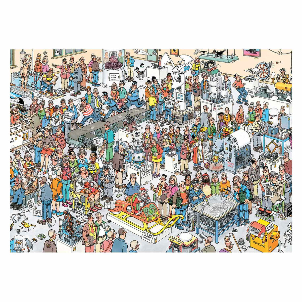 Jan Cama Haasteren Legpuzzle - Beurs van de toKEMS, 1000st.