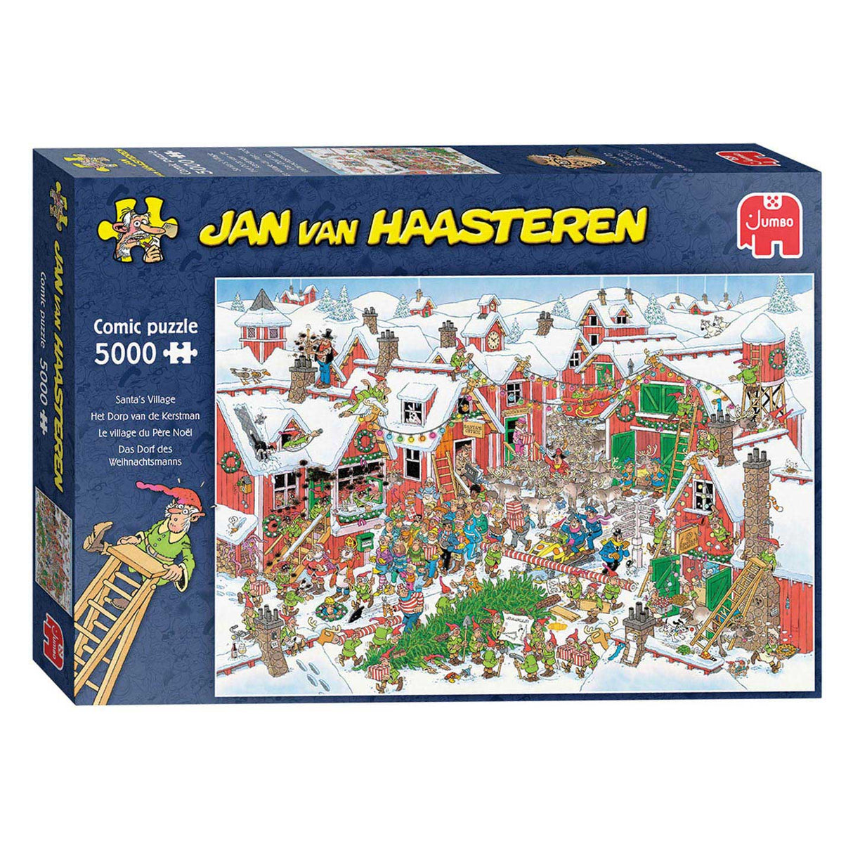 Jan van Haasteren dėlionė – Kalėdų Senelio kaimas, 5000vnt.