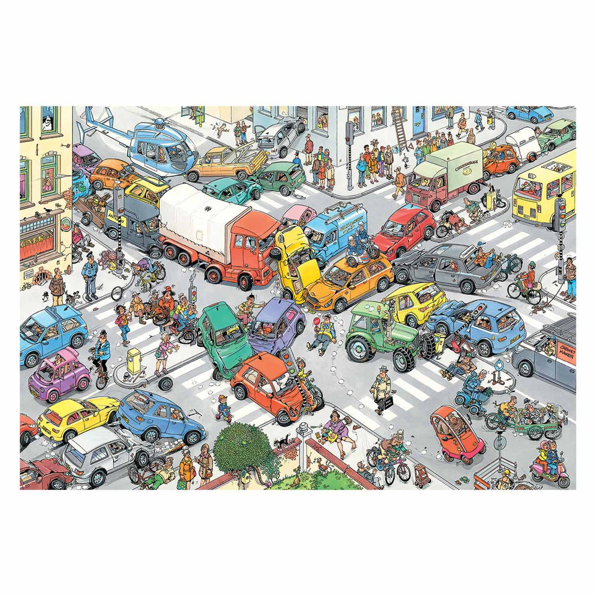 Jan Van Haasteren Legpuzzle - Caos traffico, 3000st.