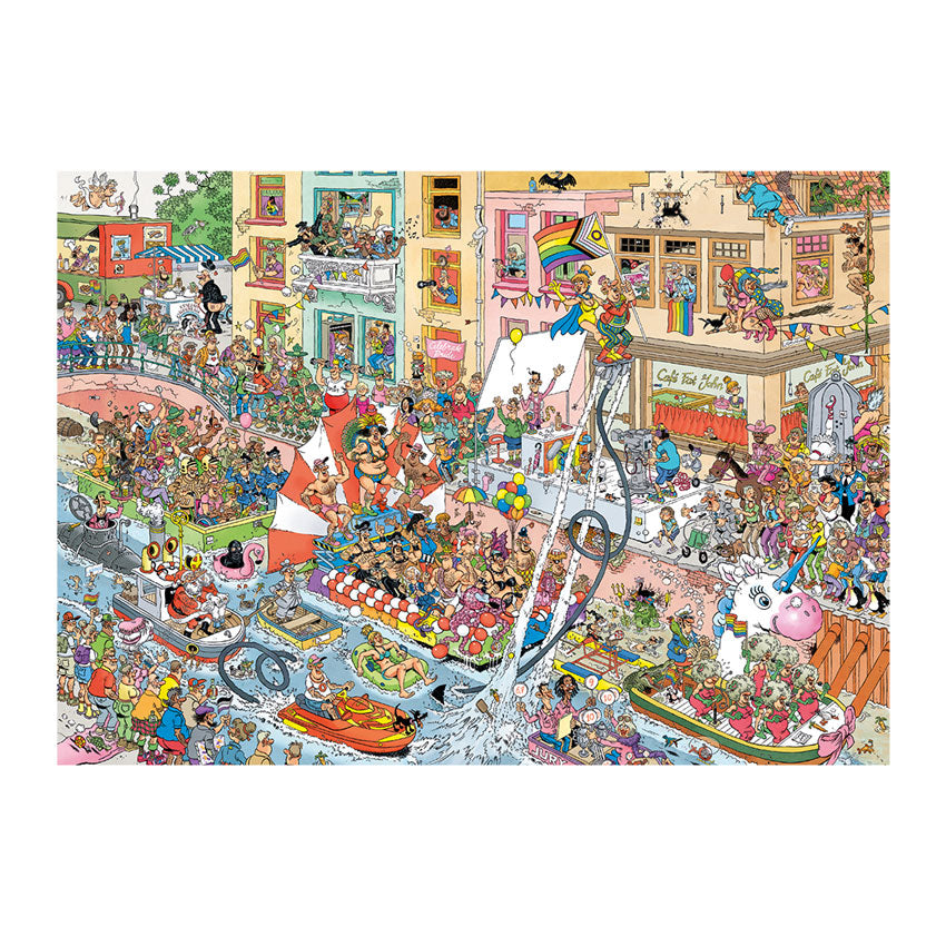 Jan van Haastereren Jigsaw Puzzle feiert Stolz !, 1000st.