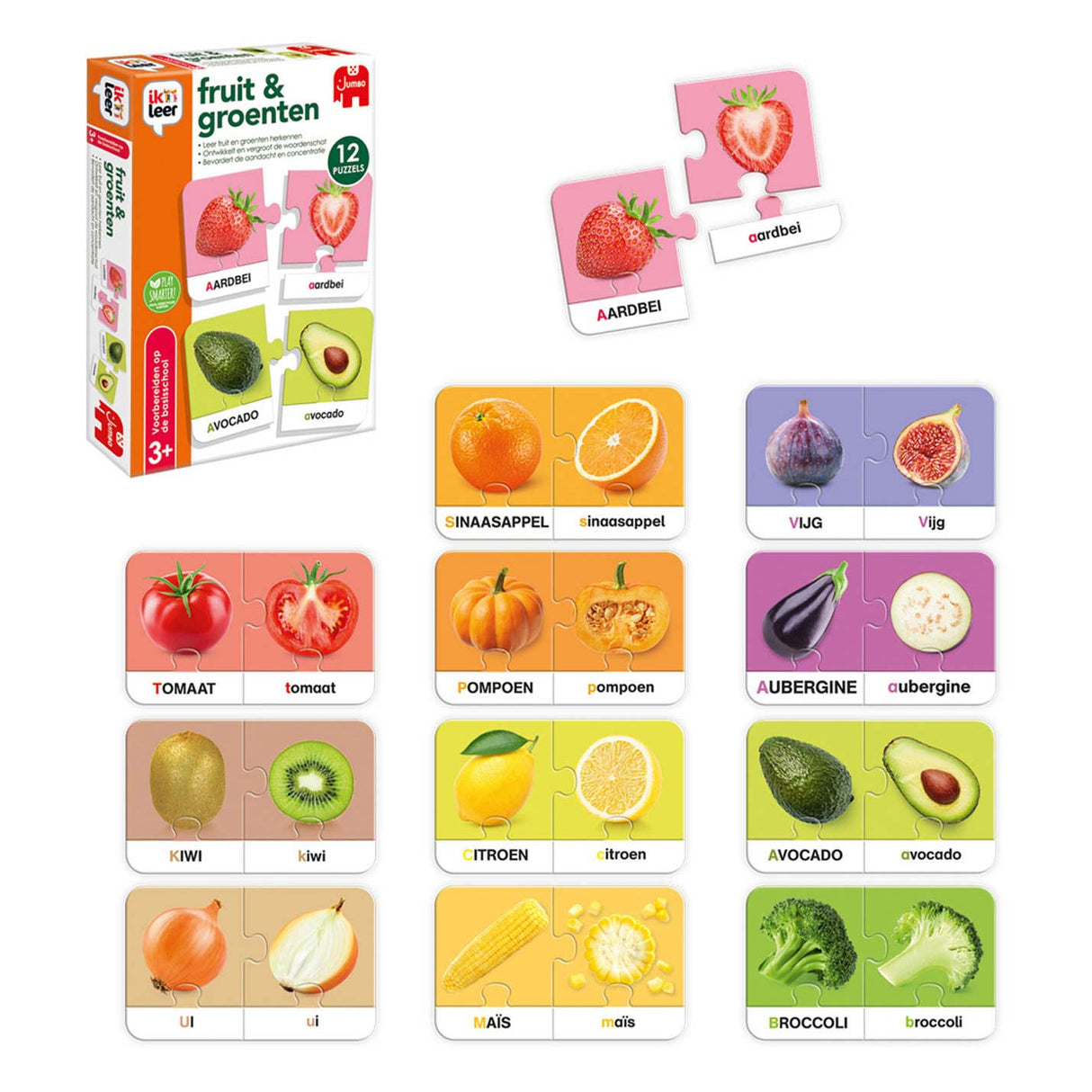 Jumbo I learn fruit vegetables