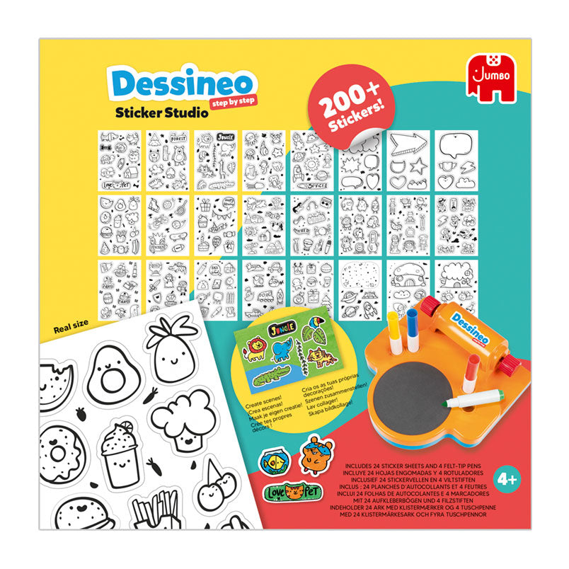 Jumbo dessineo nalepke studio