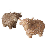 Boltze home figuur koe buffy h7,5x10cm hars