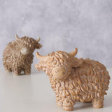 Boltze home figuur koe buffy h7,5x10cm hars