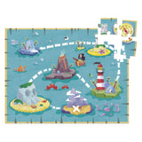 Jumbo goula legpuzzel xxl piraten, 48st.