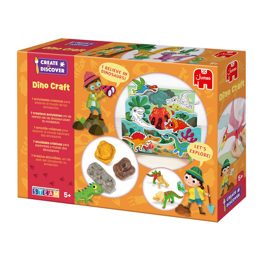 Jumbo create discover dino craft craft set