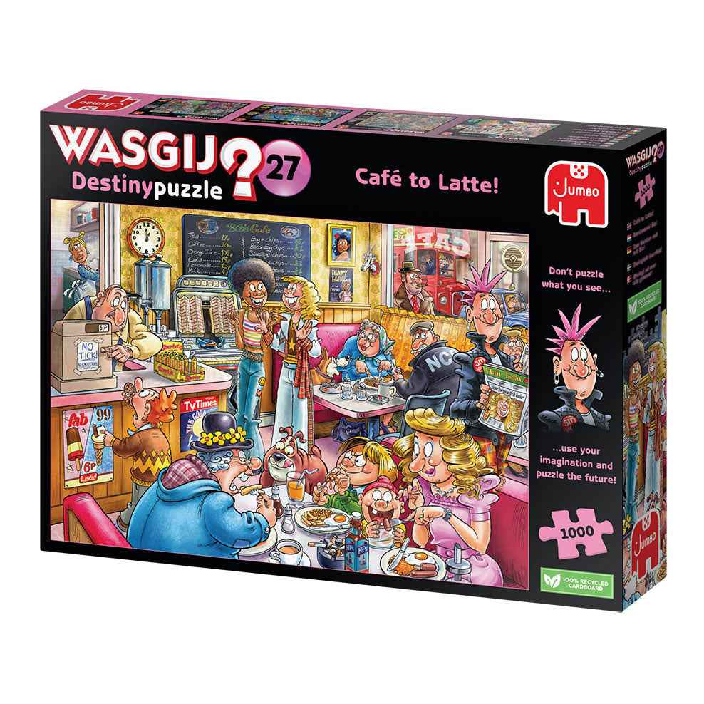 Jumbo Washaij Destiny 27 Leg Puzzle - The Coffee Shop!, 1000st.