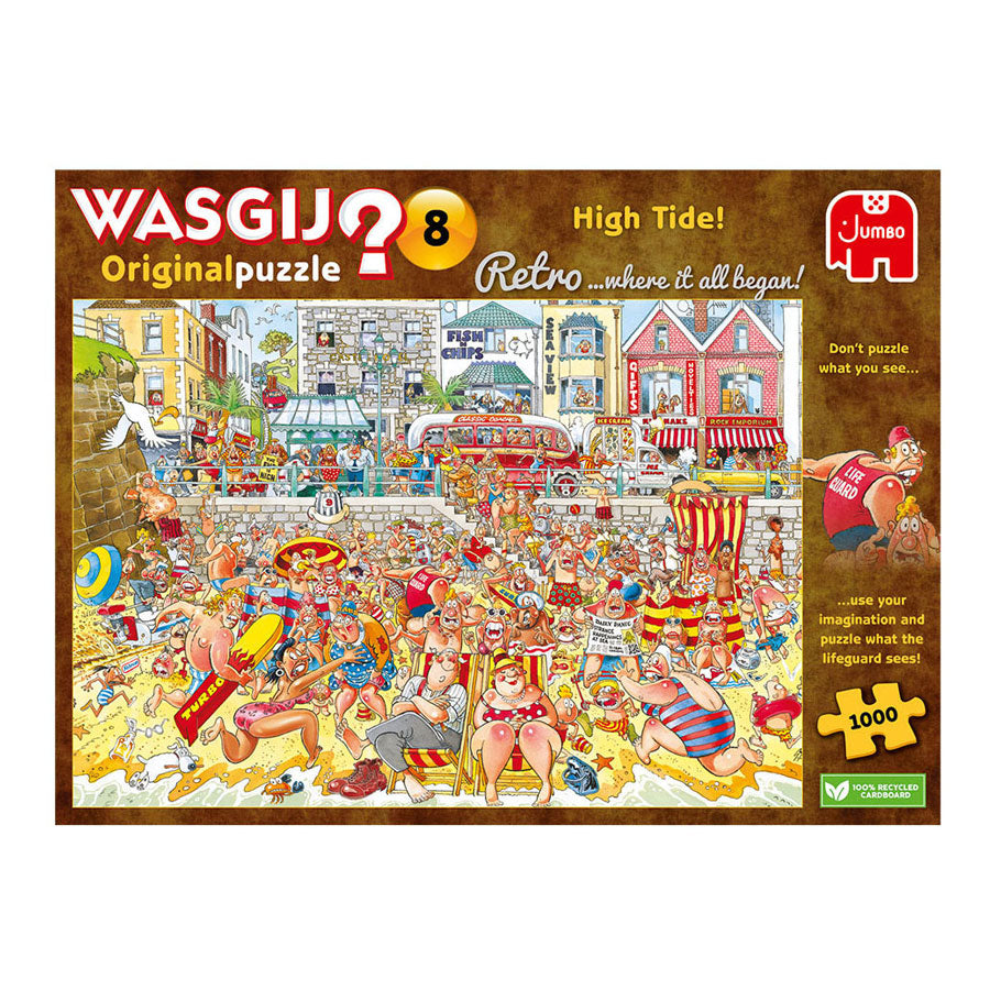 Jumbo wasgij retro original 8 jigsaw puzzle - flood!, 1000 pcs.