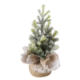 Boltze home kerstboom besneeuwd h22cm