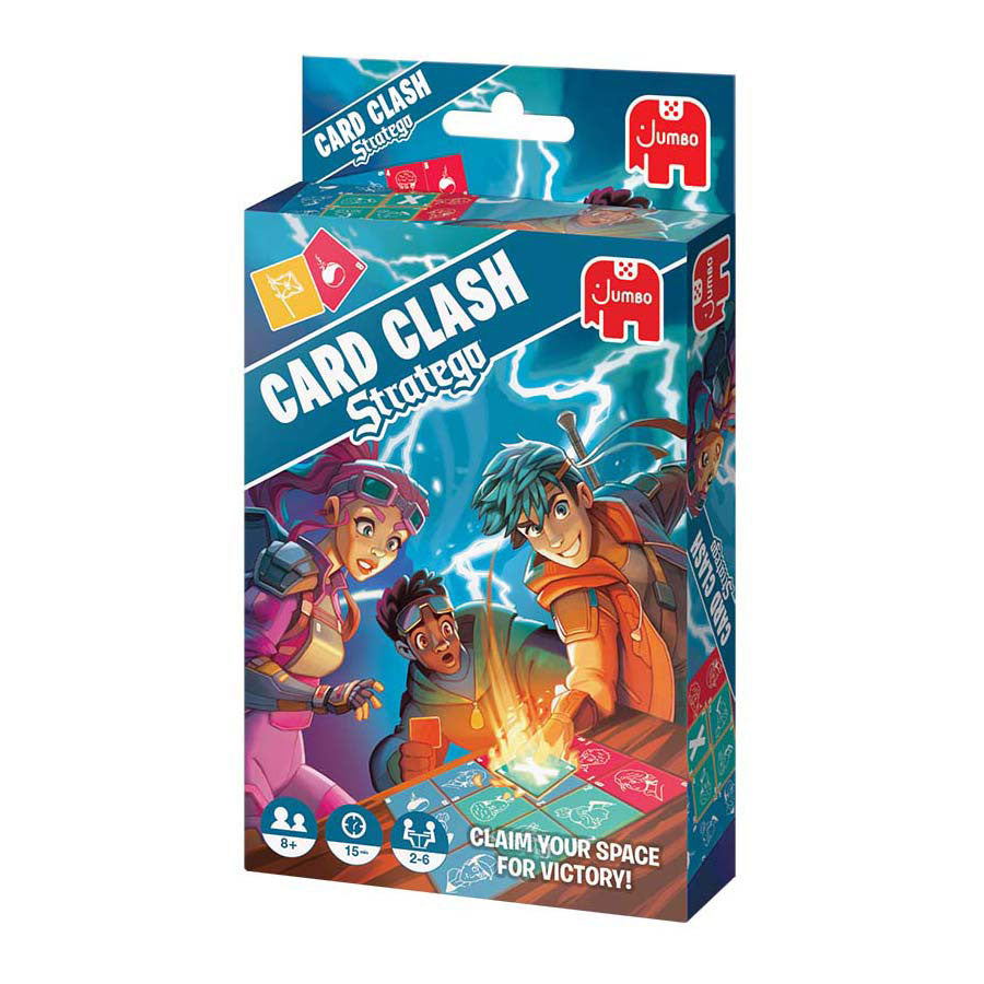 Juego de cartas Jumbo Stratego Card Choque