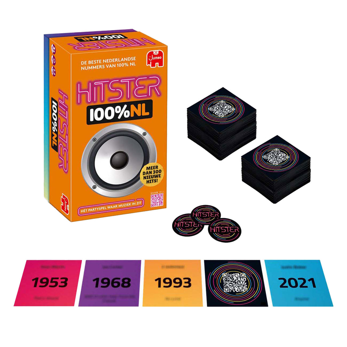 Jumbo Hitster 100% Dutch music game