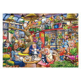 Wasping Puzzle Mystery Cat and Mouse Game 1000 Pieces