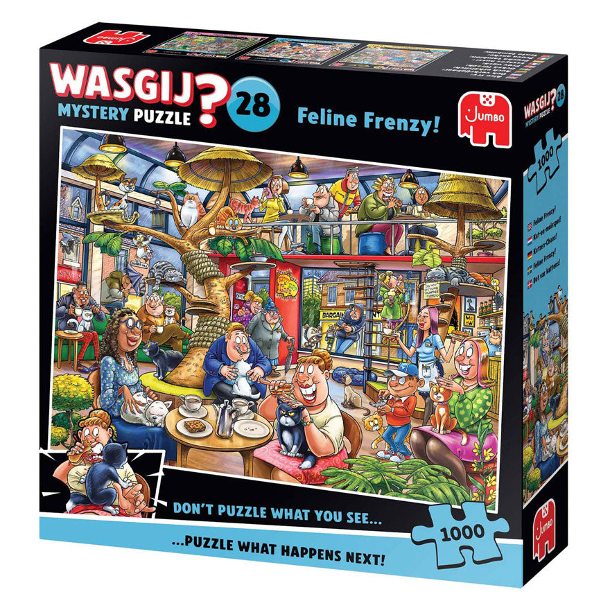 Wasping Puzzle Mystery Cat and Mouse Game 1000 Pieces