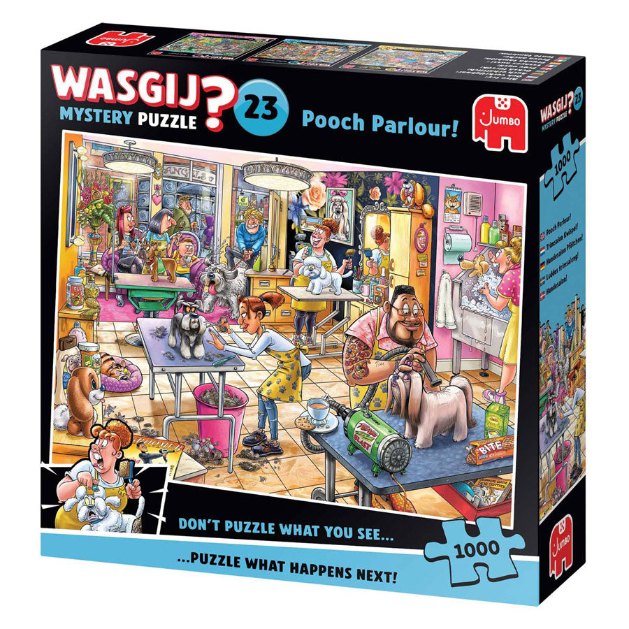 Wasgij Mystery 23 Jigsaw Puzzle - Games Night, 1000 Pieces